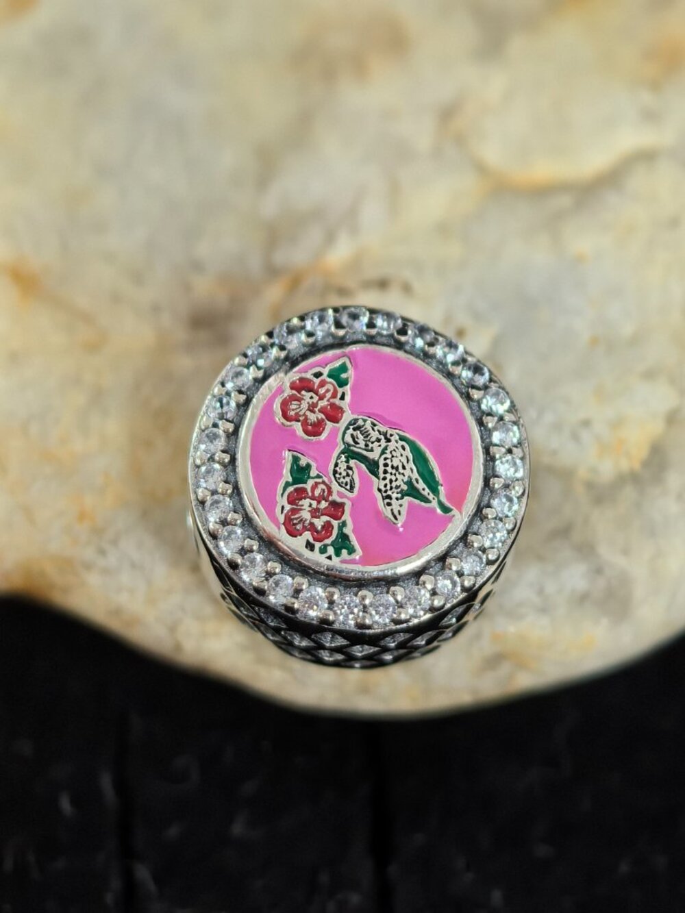 Pandora Aruba Turtle Flowers Sea Charm, S925 Silver Jewelry Jewelry